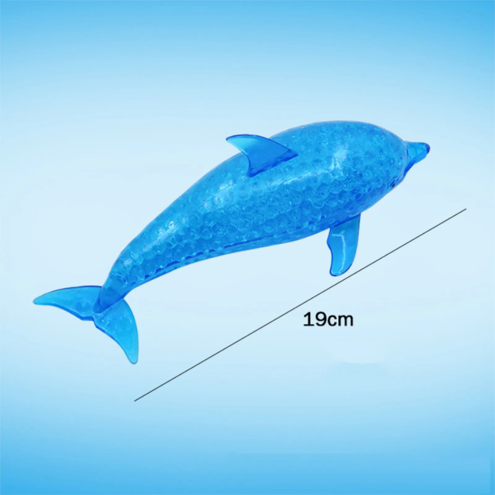 

Toys For Adult Children Decompression Spongy Dolphin Sharks Antistress Squishy Bead Stress Ball Toy Squeezable Stress Relief Toy