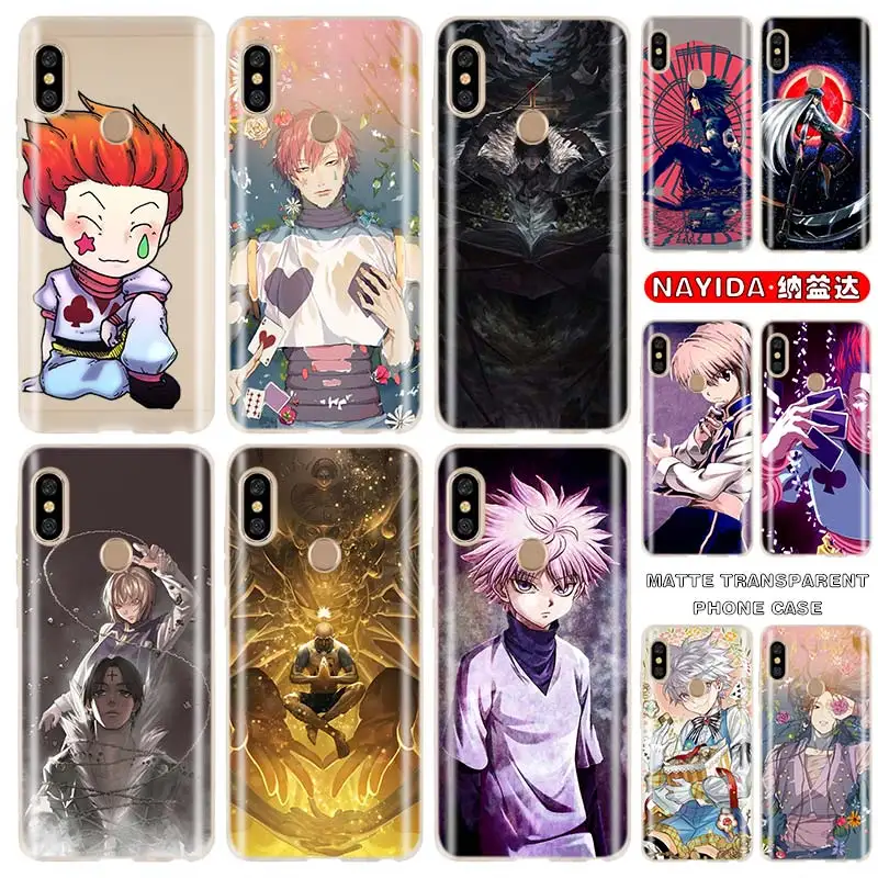 

Silicone Case For Xiaomi Redmi 10 9a 7a 8a Note 10 9 8 7 Pro Max 10s 9s 8T Prime 9at Cover Hunter X Hunter Anime Fundas