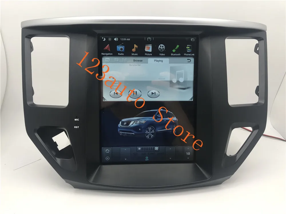 Автомобильный проигрыватель без DVD с функцией GPS навигации для NISSAN Pathfinder 2013 2019 radio