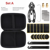 bicycle repair tools kit multifunctional maintenance tool with pump tire patch portable bike tire auto tool bicycle accessories