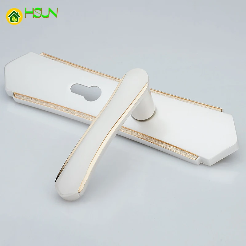 Европейская Межкомнатная дверная ручка для спальни механический дверной