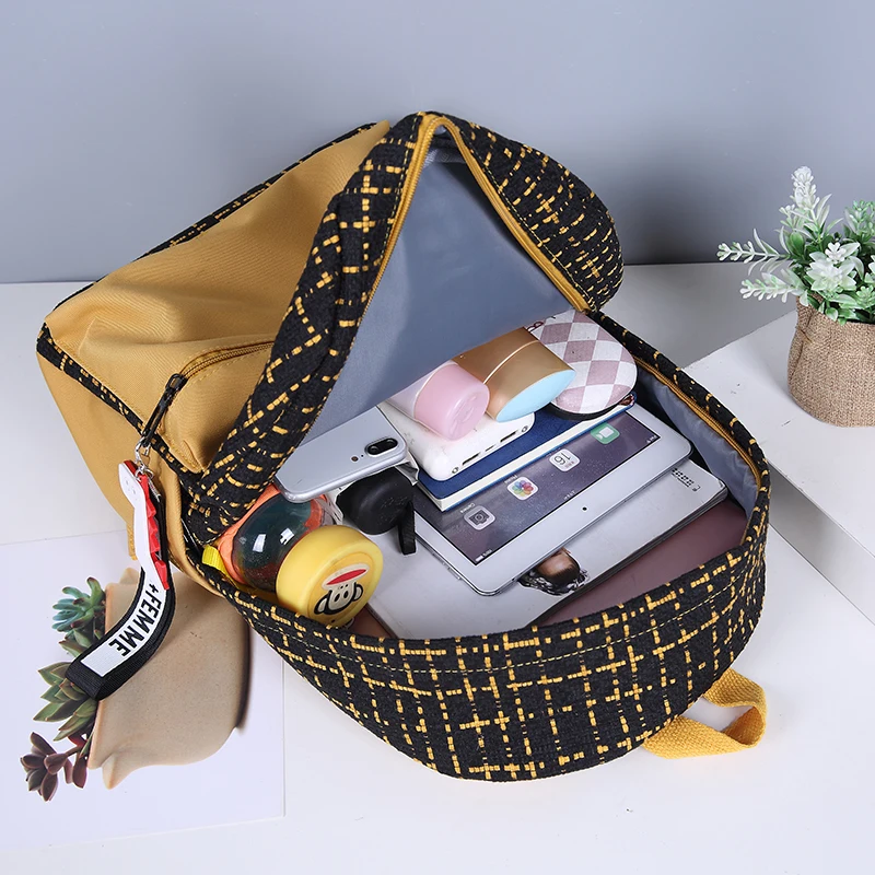 JULYCCINO новый модный холщовый рюкзак высококачественные однотонные рюкзаки в