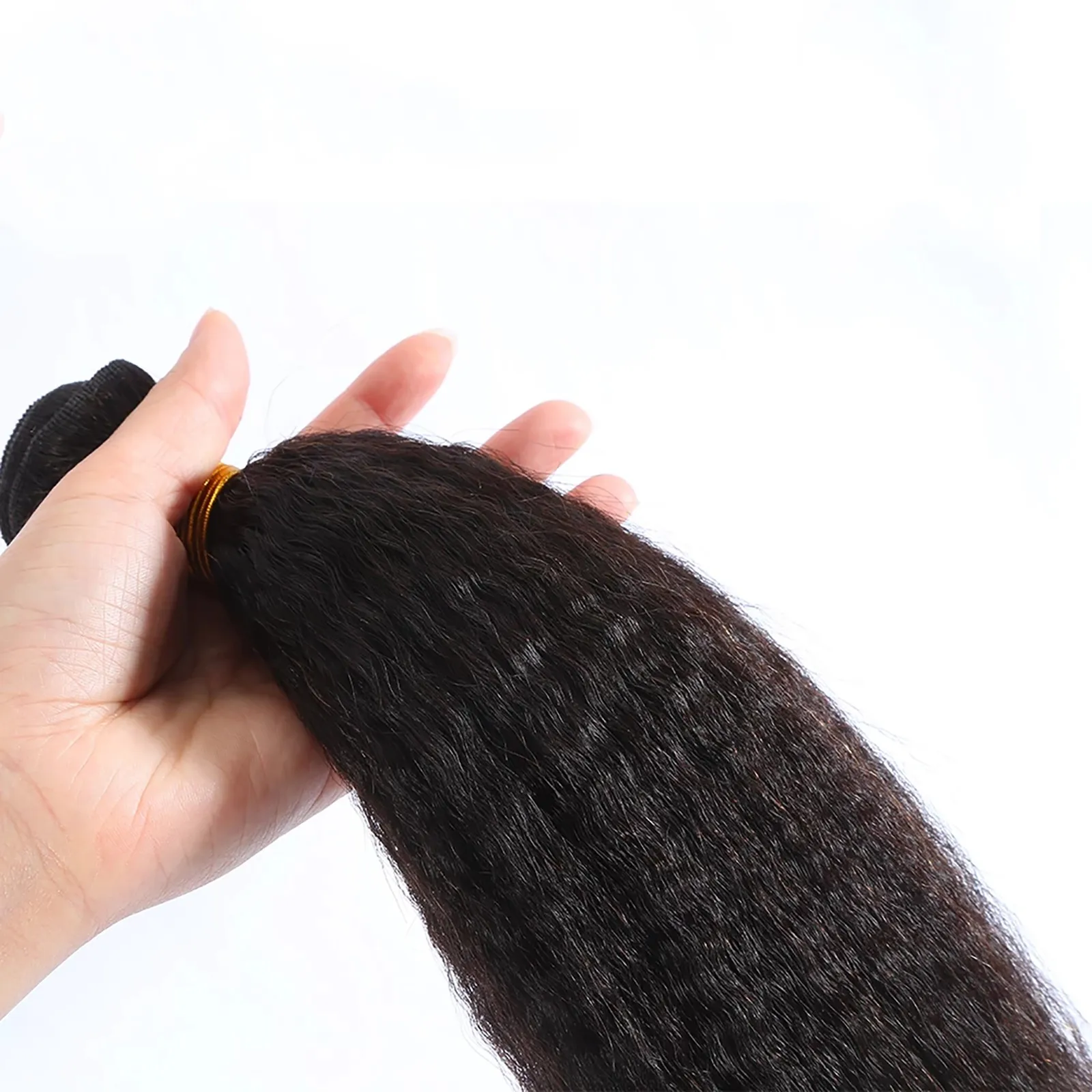 

NEW Women Human Hair Wigs Bundles Brazilian Hair Fluffy Bundles Natural Black Long Microroll Wigs Hair Synthetic Headband