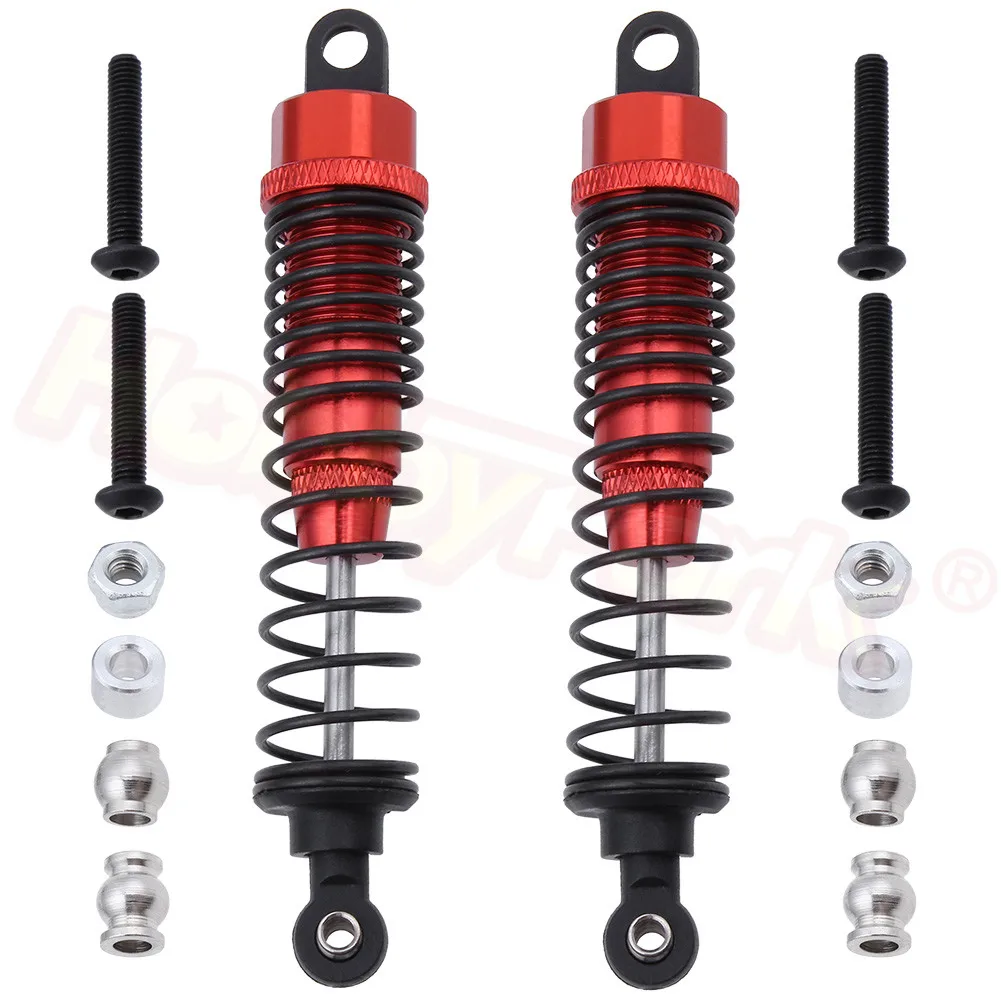 2pcs Front / Rear Aluminum Shock Absorber Dampers Replacement of 117047 For HPI VENTURE FJ Cruiser RC Crawler Upgrade Parts | Игрушки и