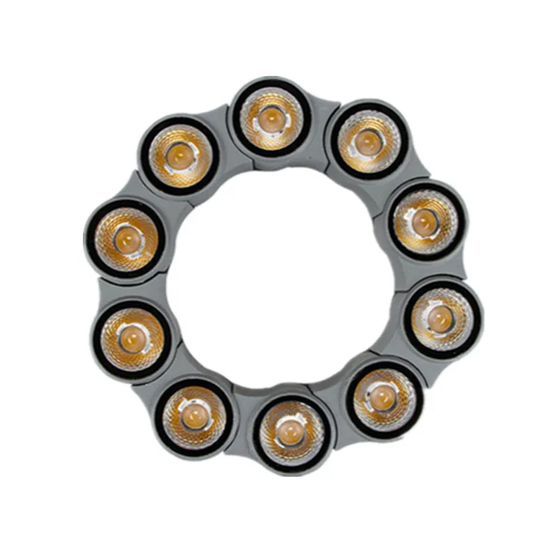 Светодиодный светильник для садового ландшафта гофрированная лампа с