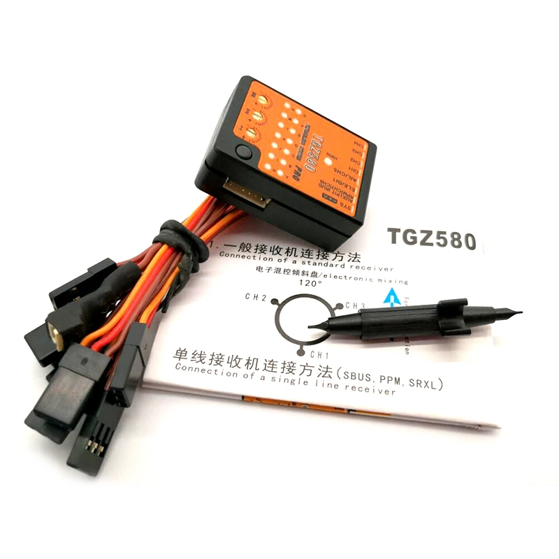3-осевой гироскоп для радиоуправляемого вертолета Microbeast Plus PRO TGZ580 4 5 ~ 10 В | Игрушки