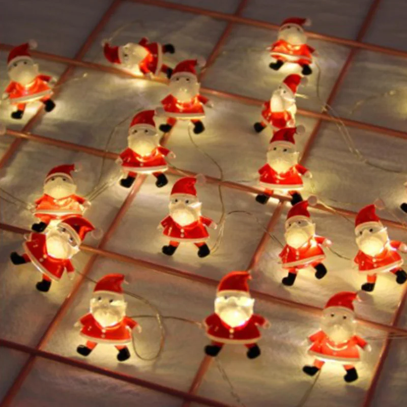 Рождественские украшения олень снежинка Рождественская елка медная проволока