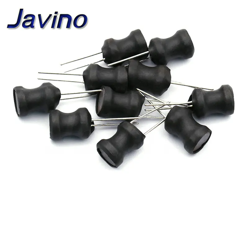 10 шт./лот Мощность индуктор 8x10 мм 10uh 22uh 33uh 47uh 68uh 100uh 150uh 220uh 1mh 10mh DR ядро адаптера переменного тока Word