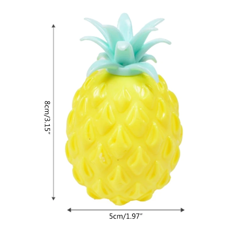 

1PC Pineapple Ball for Kids & Toddlers Interactive Playhouse Kits Educational Toys Squeezing Toy Anxiety Relief Ball Toy