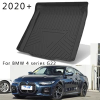 for bmw 4 series f32 g22 coupe car cargo liner all weather non slip trunk mats boot tray carpet interior accessories
