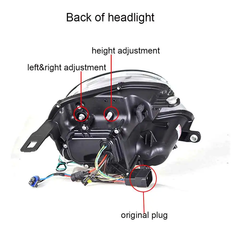 Sanvi 2 шт фара в сборе для BMW Mini R55 R56 R57 2007 2013 модернизация фар с линзы проектора Bi Xenon