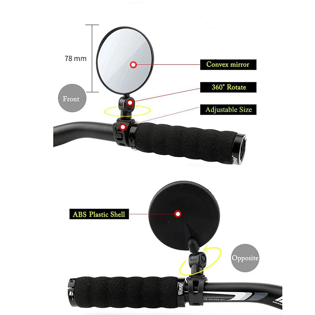 Универсальные круглые задние зеркала для мотоциклов и скутеров | Электроника