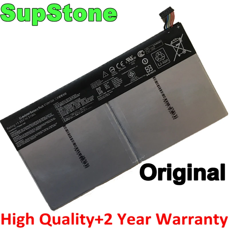 SupStone Оригинальный Новый C12N1320 Аккумулятор для ноутбука Asus Transformer R104TAF T100TC T100TA R104TAL