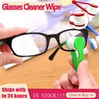 Очки линза Чистящая щетка для очистки с 6 цветов салфетки из микрофибры для очков Очиститель для очков Экран руб на открытом воздухе