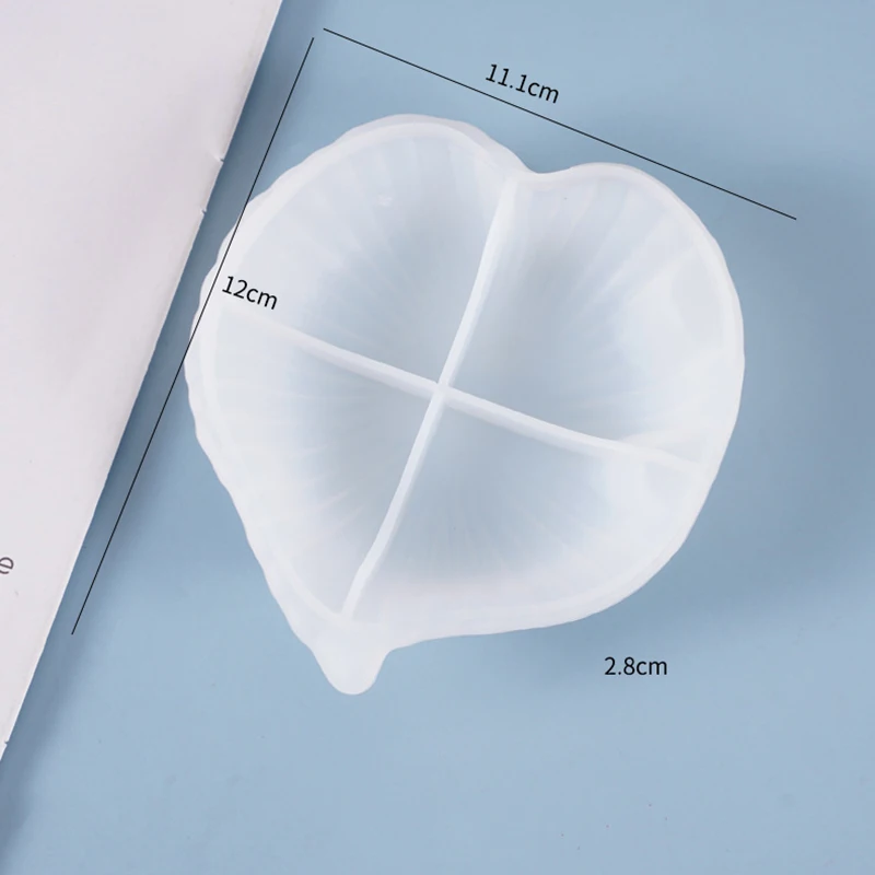 

Silicone Mould DIY Crafts Jewelry Making Tools Crystal Epoxy Resin Mold Leaf Plate Petal Storage Organizer Decoration Casting