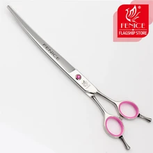 Ножницы для груминга домашних животных Fenice изогнутые 7 5/8 0 дюйма