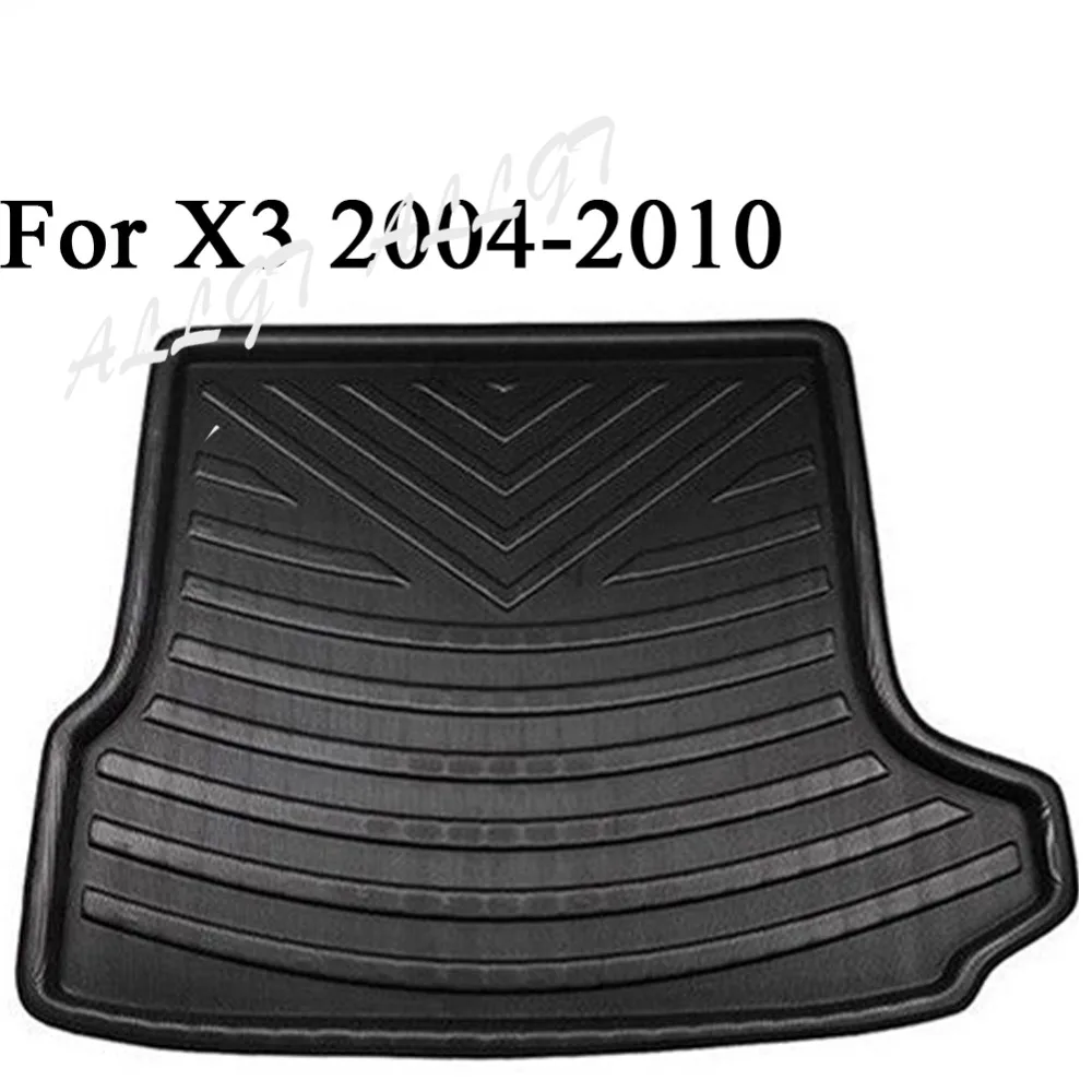 Напольный коврик для багажника BMW X3 (E83) 2004 2005 2006 2007 2008 2009 2010 Черный| |