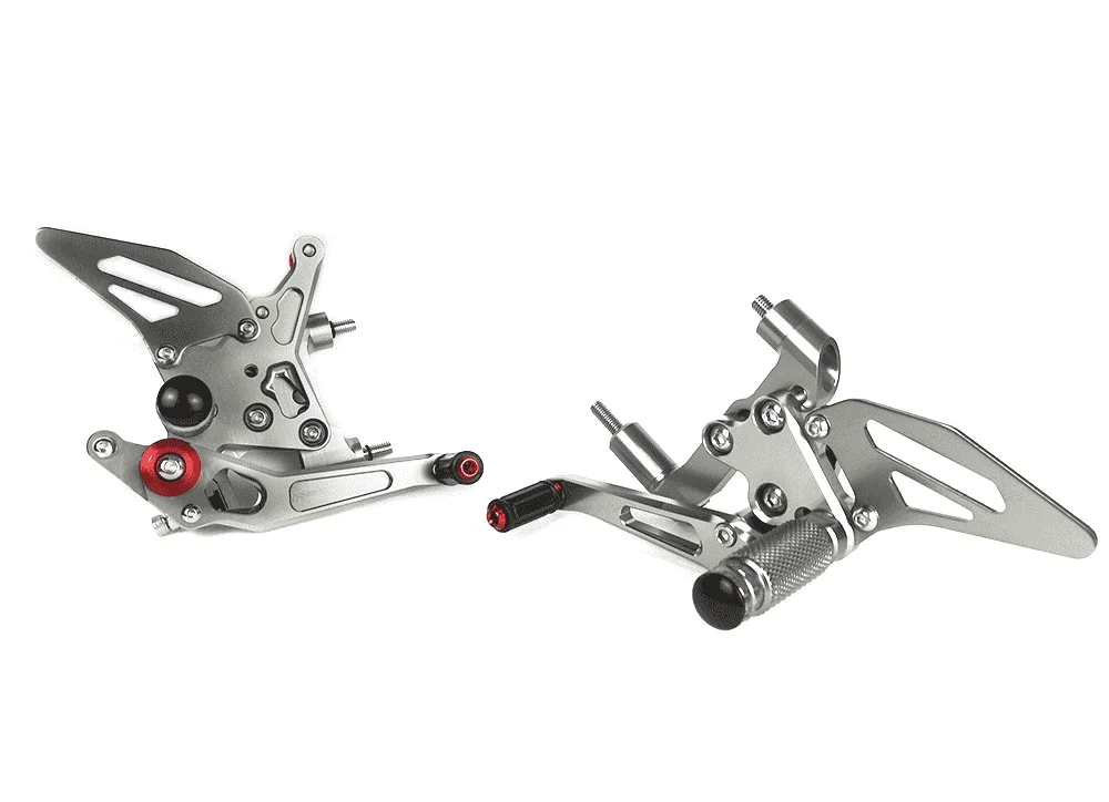 

Motorcycle CNC Aluminum Motorcycle Adjustable Footrest Rearsets Rear Sets Foot Pegs For DUCATI 899 1199 1299 PANIGALE