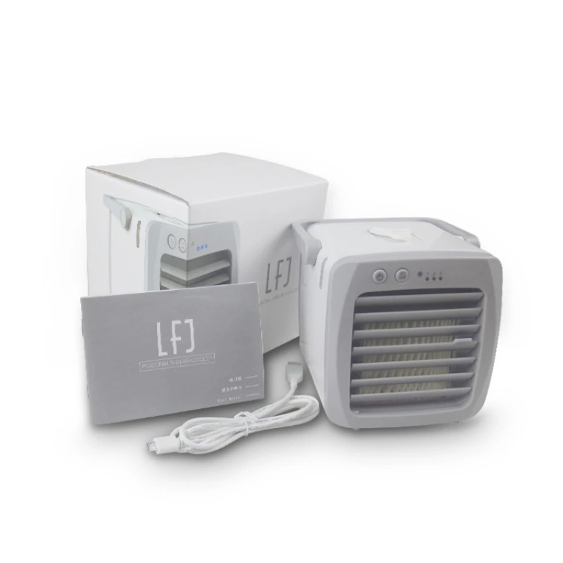 

100% Good Home made Supplies Office Mini Air Conditioning Small Household Cold Fan Dormitory Bedroom Portable Desktop Cooling