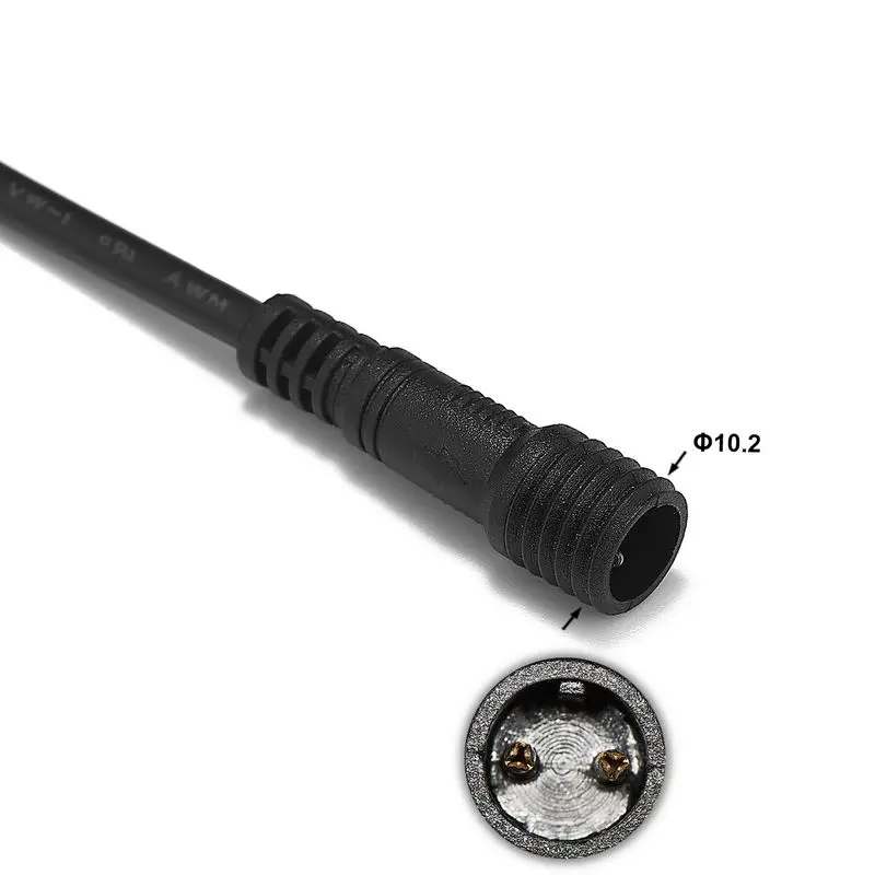 2-жильный водонепроницаемый соединительный кабель 2835 мм2 Штекерный провод для 5050