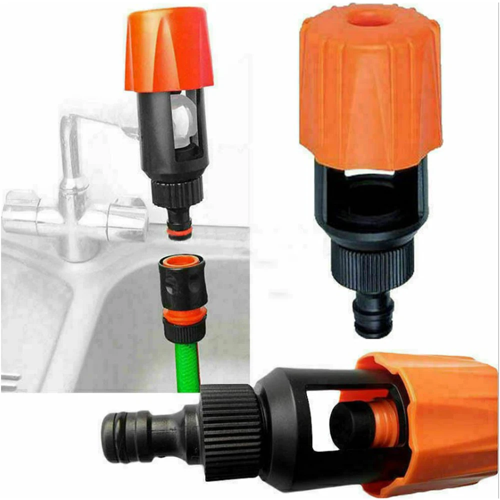 

Universal Water Tap to Garden Hose Pipe Connector Quick Fitting Connectors