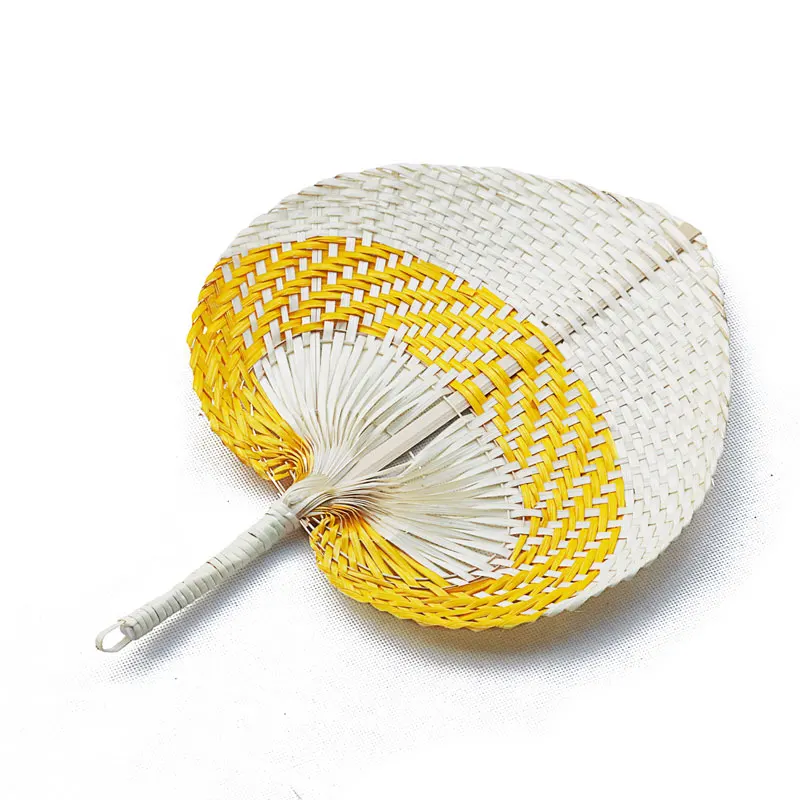 Вентилятор для охлаждения ручной работы из натурального бамбука 1