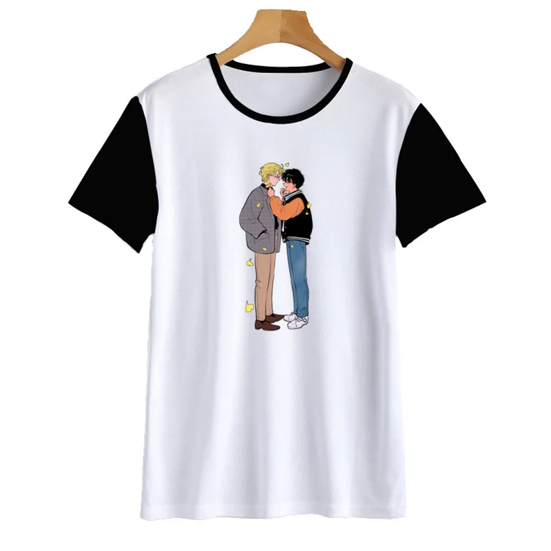 

Banana Fish 2021 fashion Oversized Anime Adult/child Quick-drying t shirt Loose plus size men/boy/girl clothes streetwear