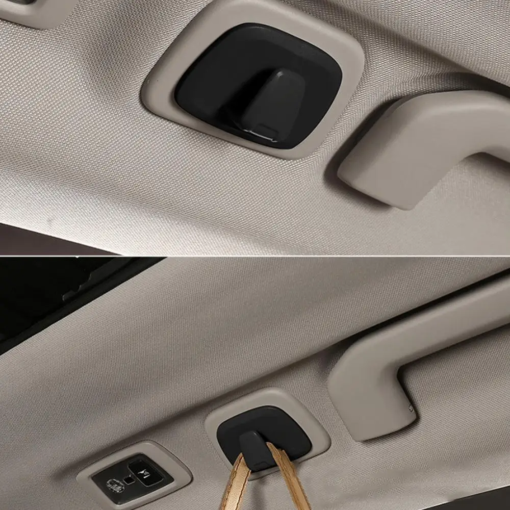 

Beige Gray Sun Visor Hook Clip Holder Hanger fit For XC60 Corolla Volvoxc90xc40v60v90s60 Hanger Car Hook Camry A2Z3