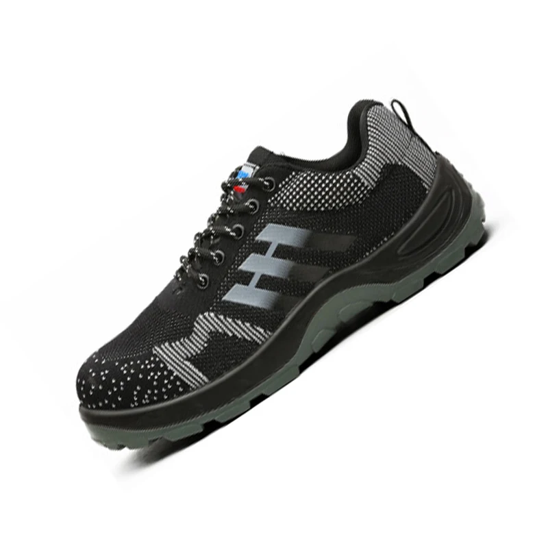 Мужская Уличная рабочая обувь со стальным носком противоскользящая