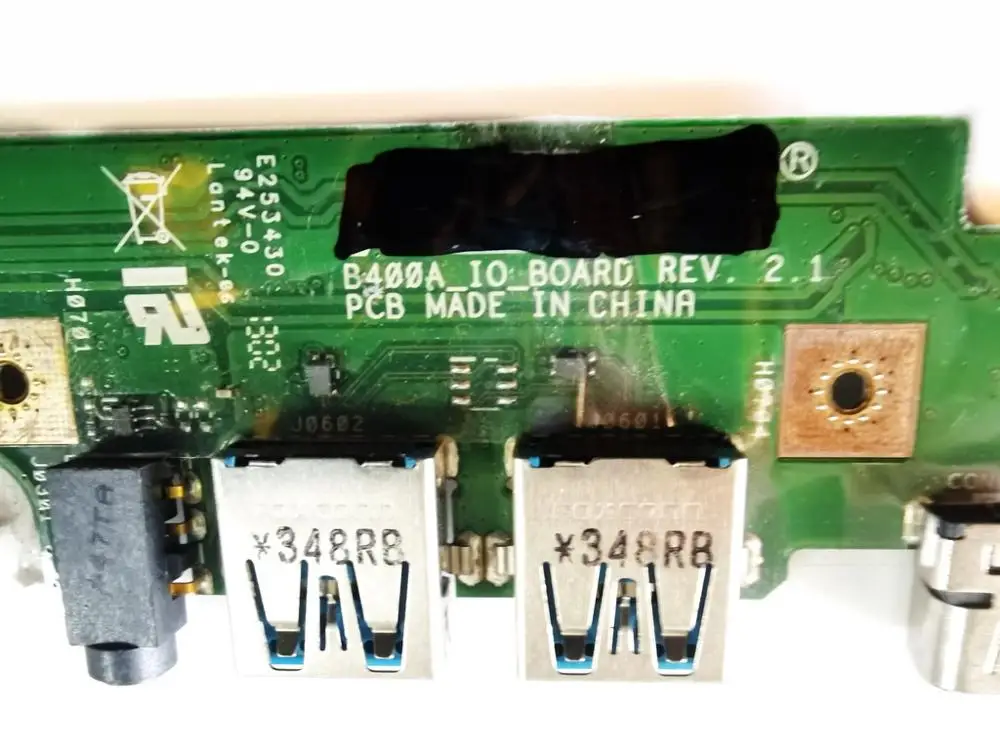 

Original for ASUS B400A USB board Audio board B400A IO BOARD REV 2.1 tested good free shipping