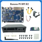 Opensource роутер Banana PI BPI R2 MT 7623, с чехлом + Power + BPi-EC25, 4G модуль, Прямая поставка