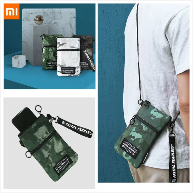 Xiaomi FAITH & Бесстрашная сумка для карт 2020 износостойкая ткань твердая молния