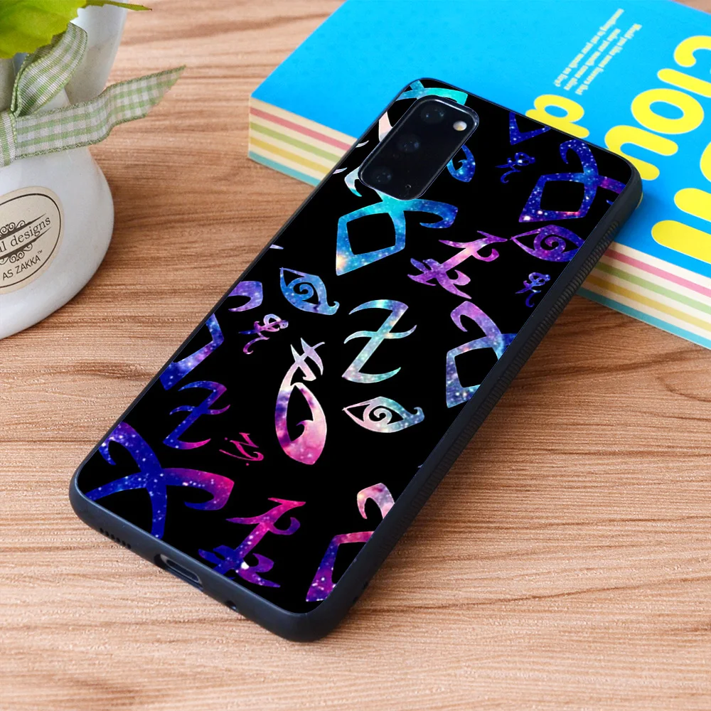 Чехол для Samsung Galaxy The Mortal Instruments City of Bones Runes Soft TPU border Galaxy|Бамперы| |