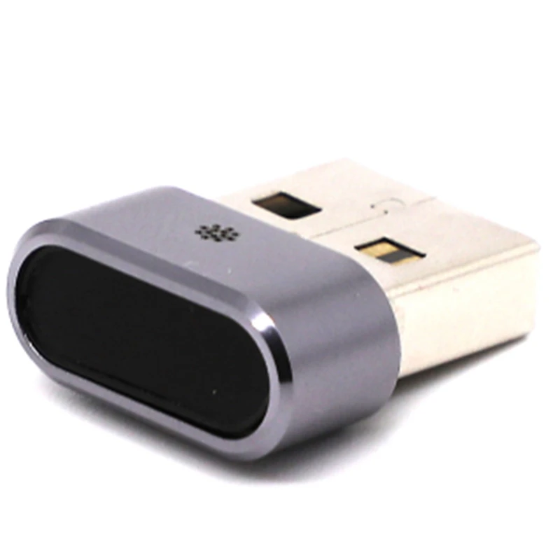 Алюминиевый модуль считывания отпечатков пальцев Mini USB для Windows 7 8 10 Здравствуйте