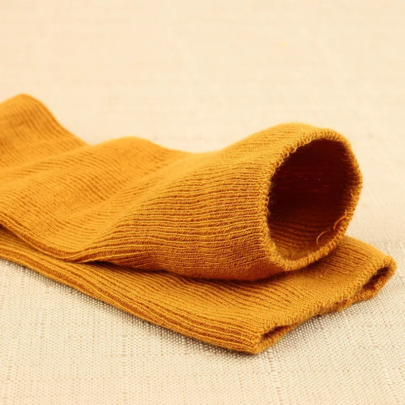 2 Pairs Women's Pile Soft Fashion Long tube Sock autumn and winter cotton thin Solid color etro Sensual boots socks | Женская одежда