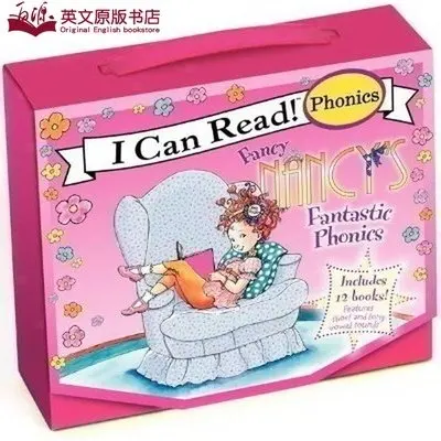 

Original Children Popular Books I Can Read Fancy Nancy's Fantastic Phonics Colouring English Activity Story Picture Book