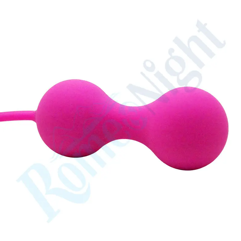 RomeoNight 60g/90g Dumbbell Main Squeeze Kegel Ben Wa Balls Waterproof Silicone Vagina Trainer Jiggle for Women |