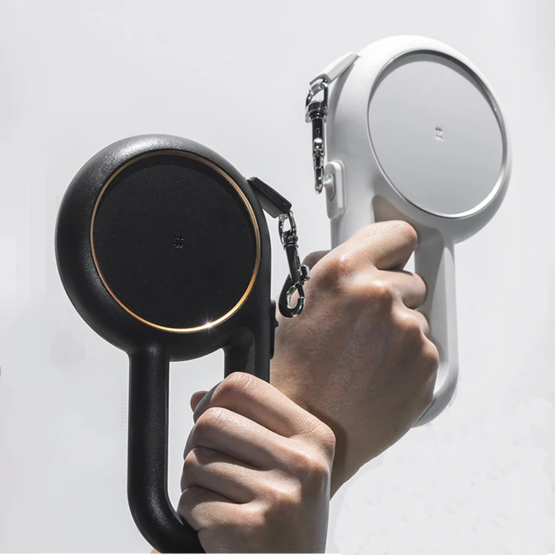 Нейлоновый Поводок для домашних питомцев прочная выдвижная рулетка 5 м прогулок