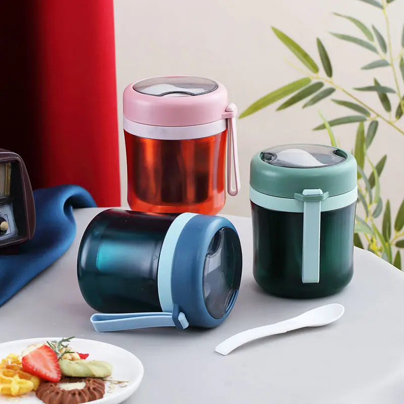 304 изолированный Ланч бокс из нержавеющей стали портативная термобанка для