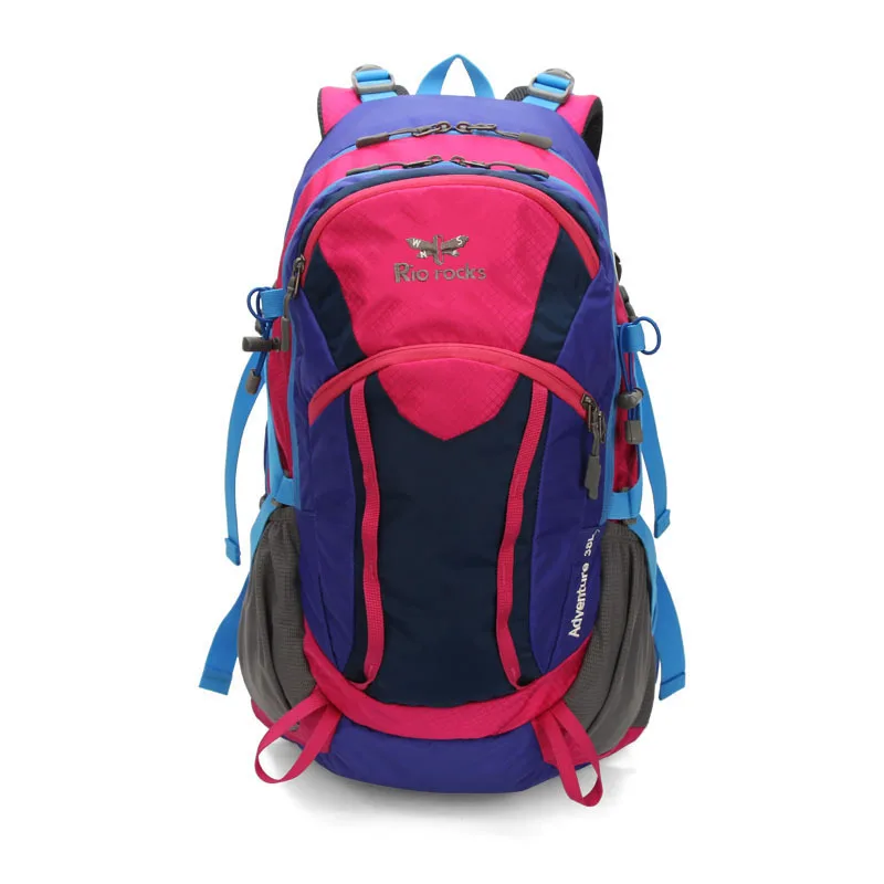 Kopen Waterdichte Rugzak Trekking Reizen Rugzakken Vrouwen Mannen Sport Bag Outdoor Klimmen Bergbeklimmen Zakken Hike Rugzak