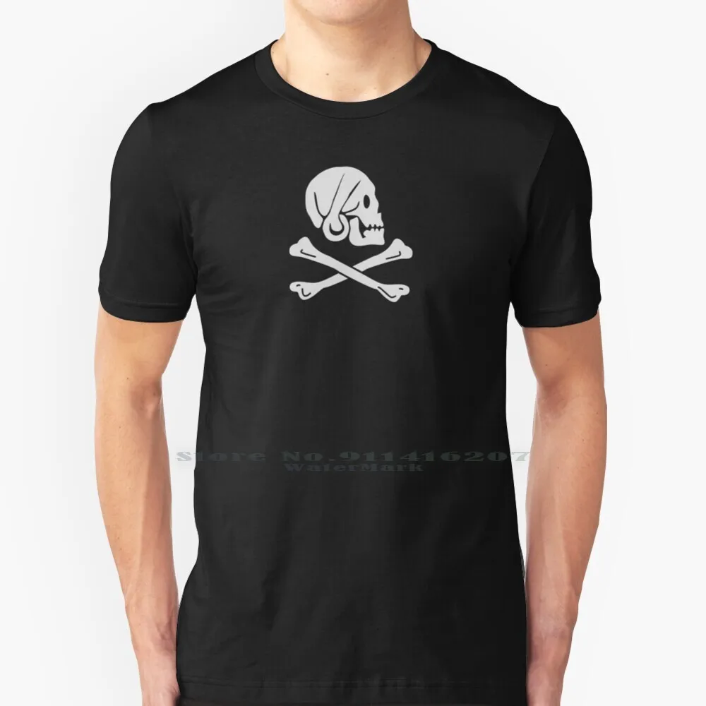 

Henry Avery Flag ( Read Description For Custom Options ) T Shirt 100% Pure Cotton Skull Crossbones Pirate Pirates Ship Treasure