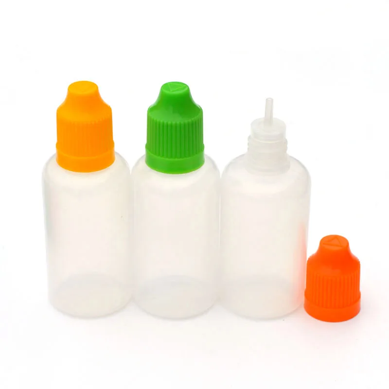 

10pcs Refillable Empty Soft PE 30ml Plastic Dropper Bottle With Childproof Cap For Essential Oil Perfume Liquid Needle Vial