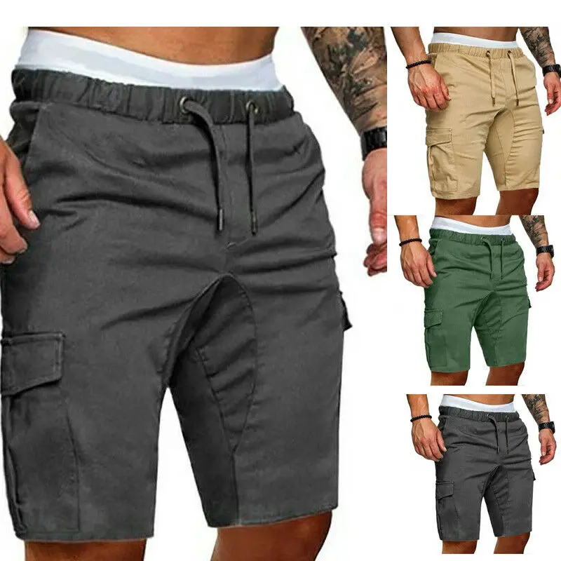 Мужские спортивные шорты-карго повседневные летние шорты для бега 2020 | Мужская