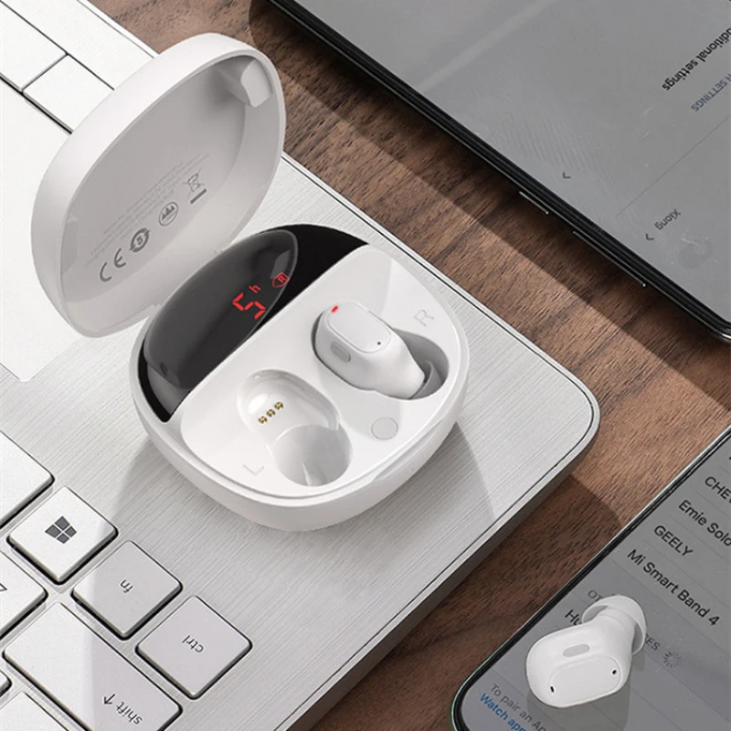 

Беспроводные Bluetooth-наушники Baseus WM01 Plus TWS, невидимые мини-наушники-вкладыши, шумоподавление, Отсутствие задержек, супер выносливость, режим о...