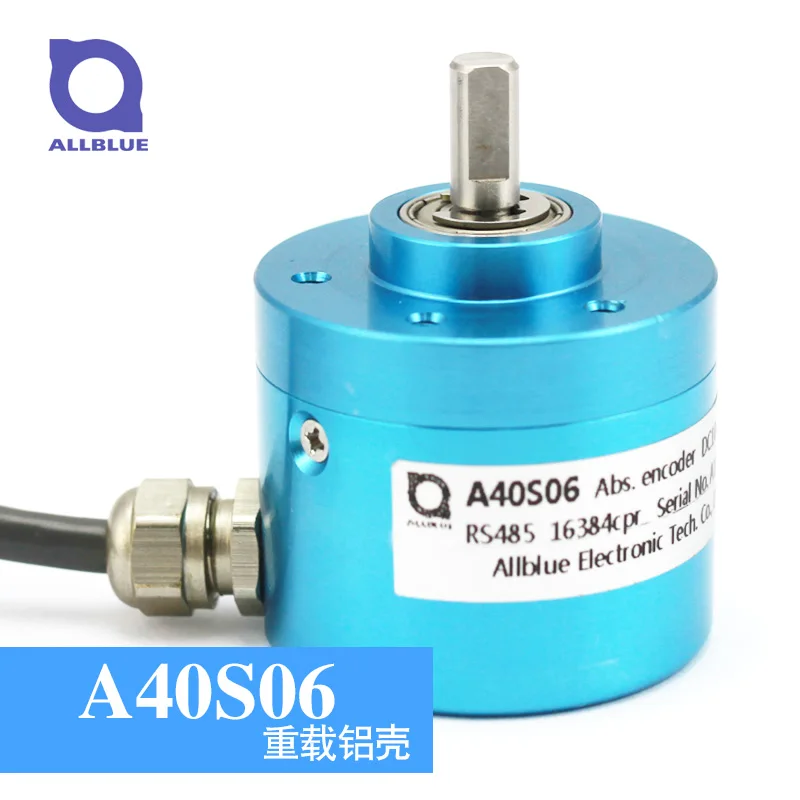 Single turn абсолютный датчик положения RS485 Custom RTU ASCII RS422 SSI Разрешение 1024 2048 4096 8192