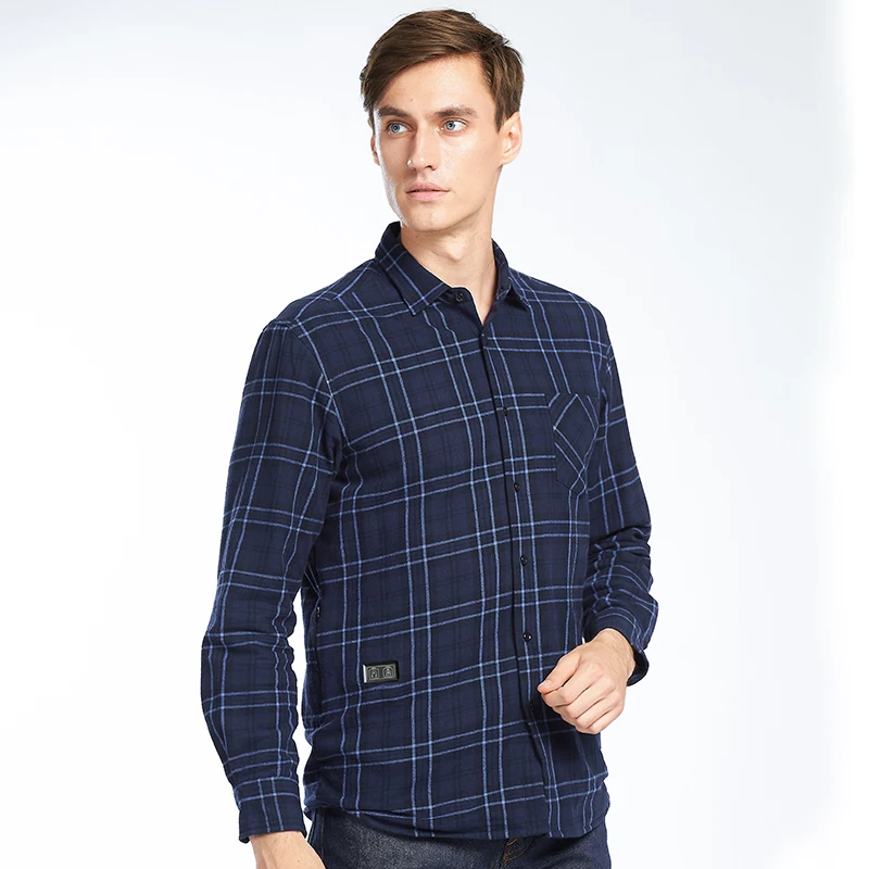 Snowwolf зимняя мужская рубашка в клетку с подогревом USB Инфракрасная нагревательная