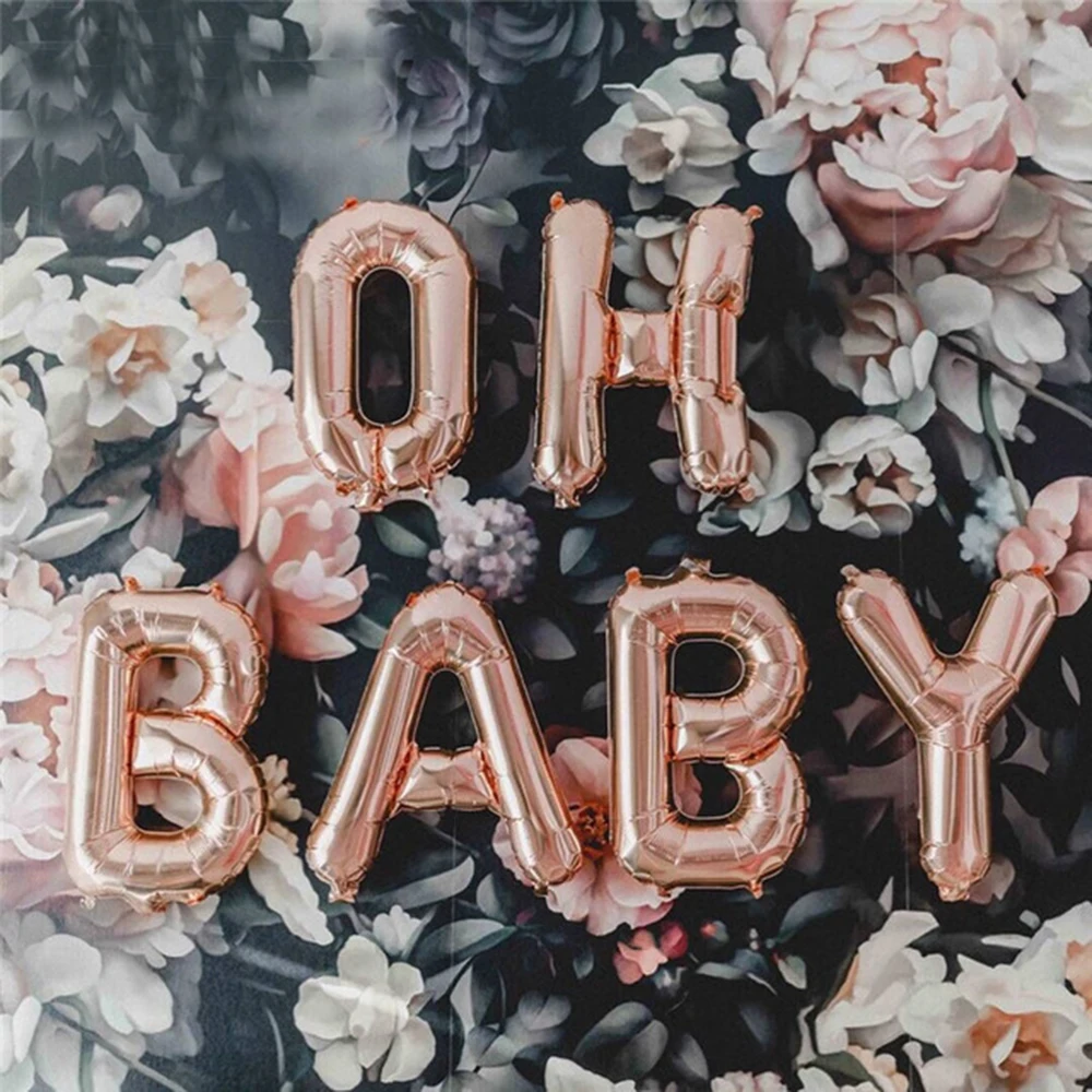 Воздушные шары из фольги Babyshower искусственный латекс модель для детского дня