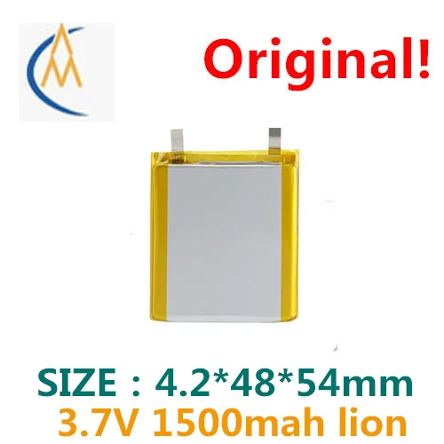 

Factory 424854 batteries 1500 mah3. 7 v lithium-ion polymer battery digital learning machine, built-in electrical