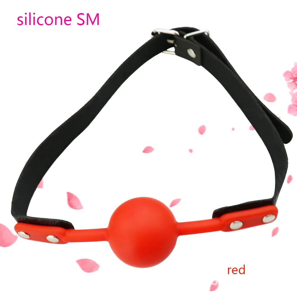 Силиконовый кляп для рта эротические игрушки женщин открытый рот секс-мяч