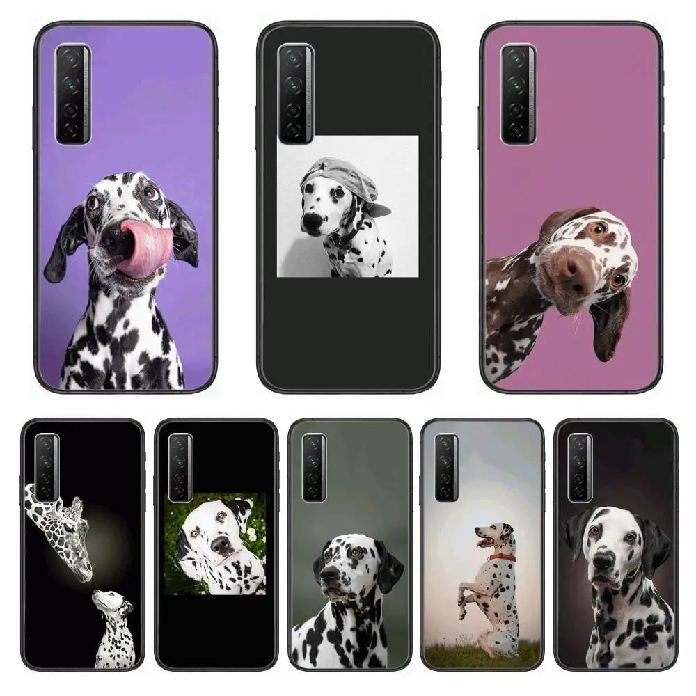 

Dalmatian Dog lovers Case Phone Case For Huawei mate 40 30 10 20 40 8 9 Lite Z Pro Black Etui 3D Coque Painting Hoesjes 5g blac